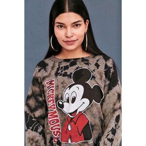 Junk Food Mickey Mouse Tie-Dye Crewneck Sweatshirt